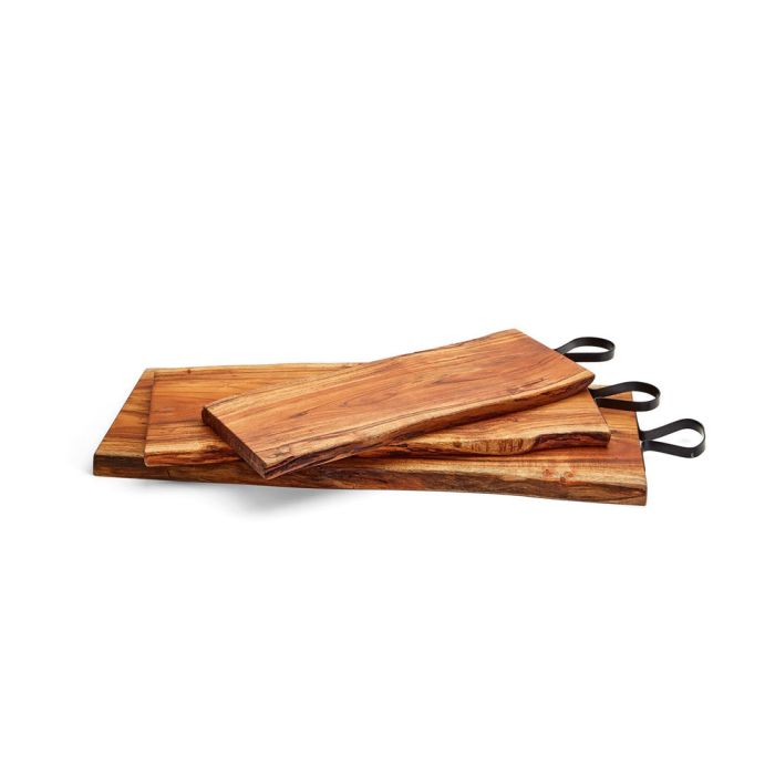 Two's Company Serving Boards With Iron Handle