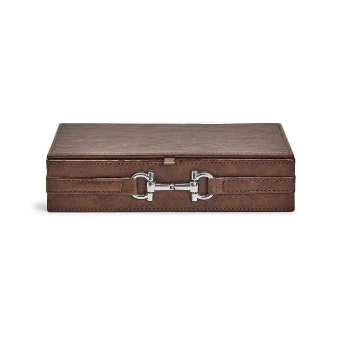 Two's Company Jewlery Box With Horse Bit Accent