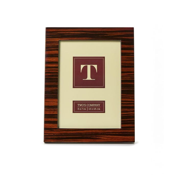 Two's Company Wenge Wood Photo Frame (Multiple Sizes)
