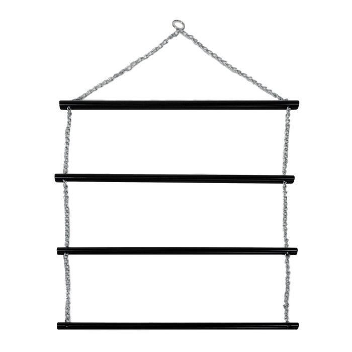 Wooden Blanket Rack With Chain 36"