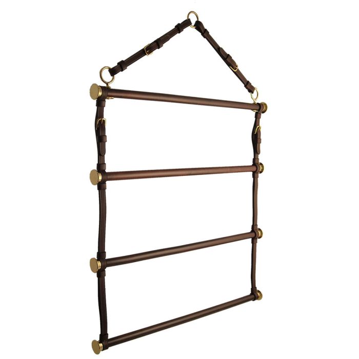 HorseFare Blanket Rack w/Leather Straps