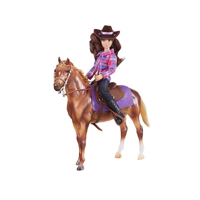 Breyer's Western Horse & Rider Set