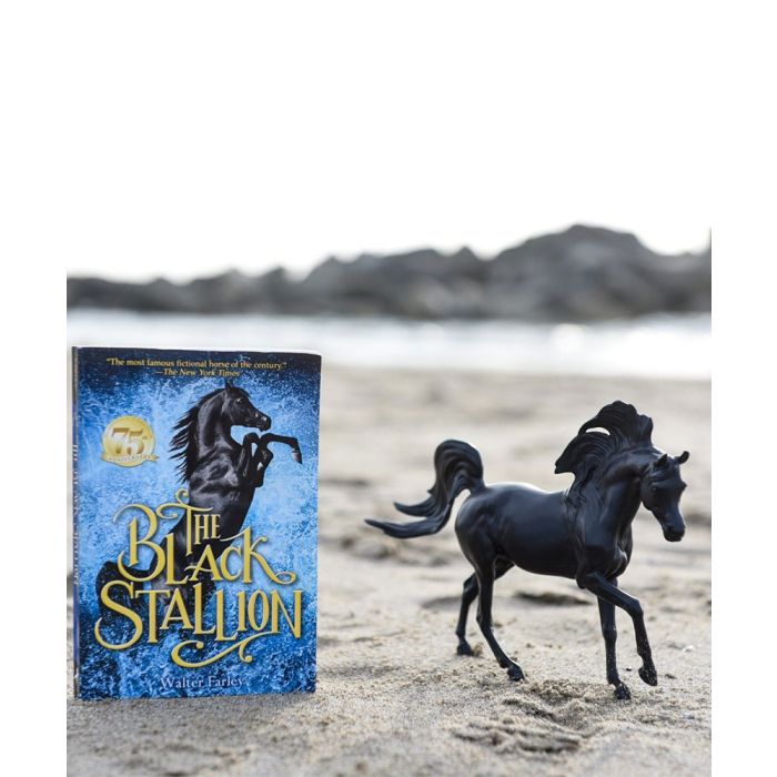 Breyer Black Stallion Horse & Book Set