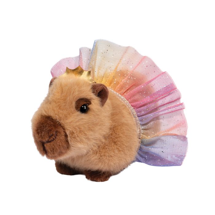 Douglas Toy Capybara With Tutu