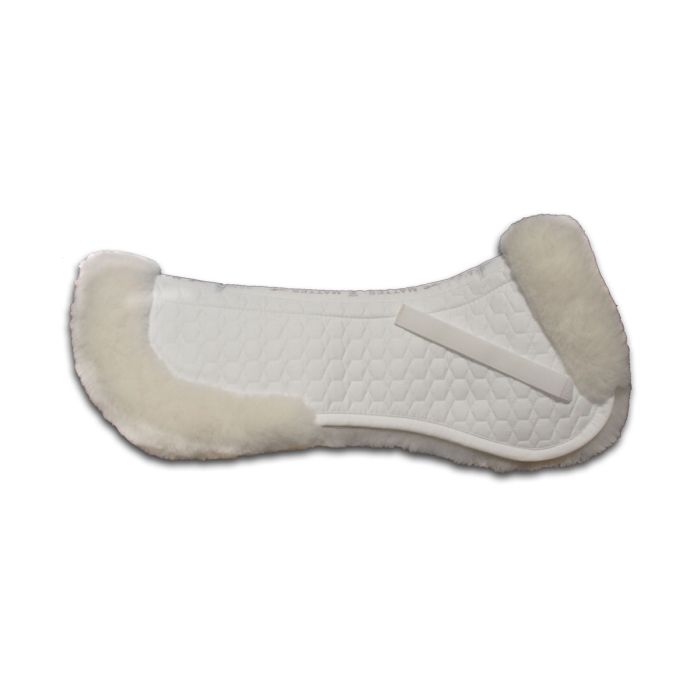 Mattes All Purpose Sheepskin Half Pad with Rear Trim