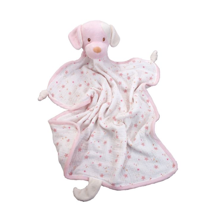 Douglas Toy Rosy Cream Puppy Blanki Lovey