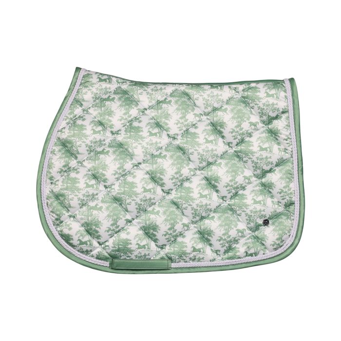 Dapplebay Equestrian Toile Jump Saddle Pad