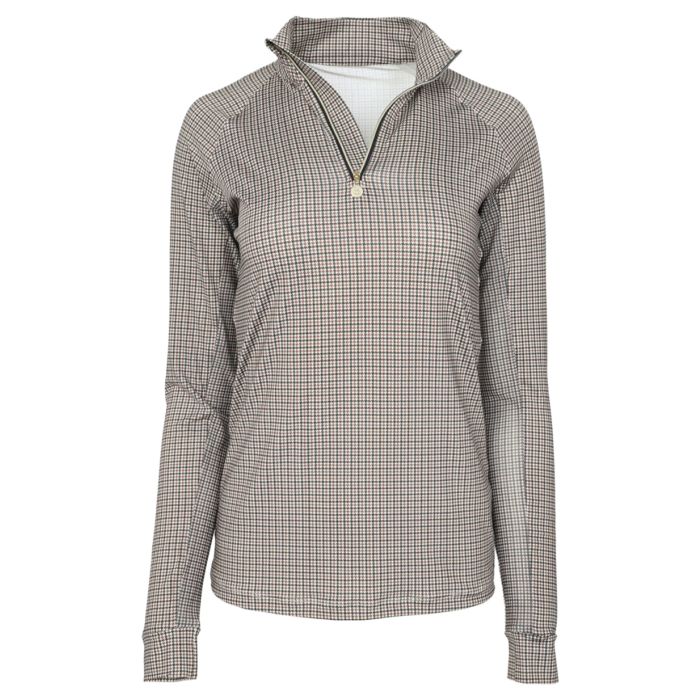 Dapplebay 1/4 Zip Long Sleeve Riding Top