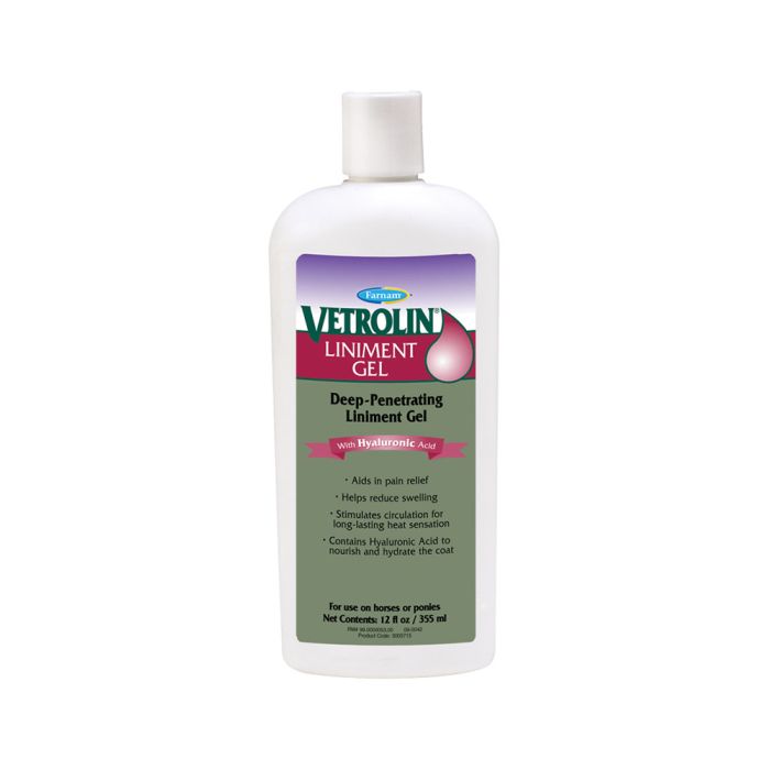 Vetrolin Liniment Gel 12oz