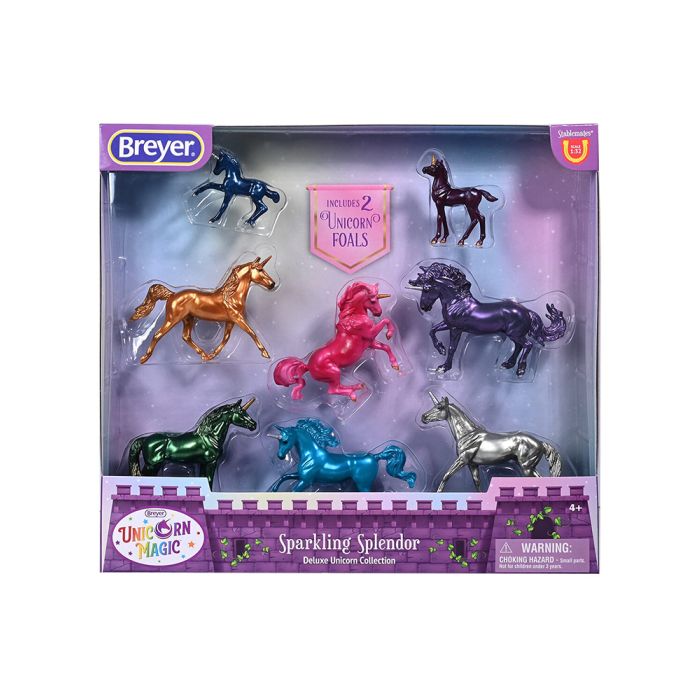 Breyer Sparkling Splendor Deluxe Unicorn Collection