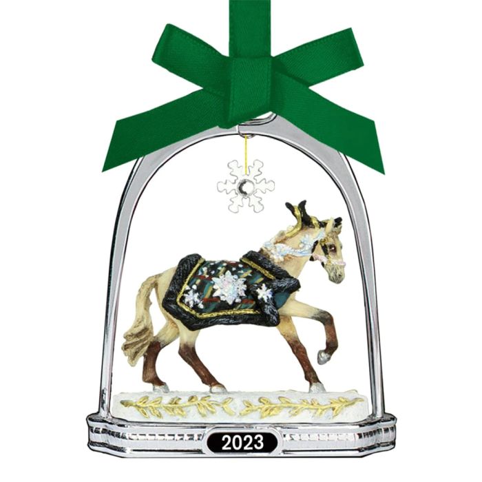 Breyer 2023 Highlander Stirrup Holiday Ornament