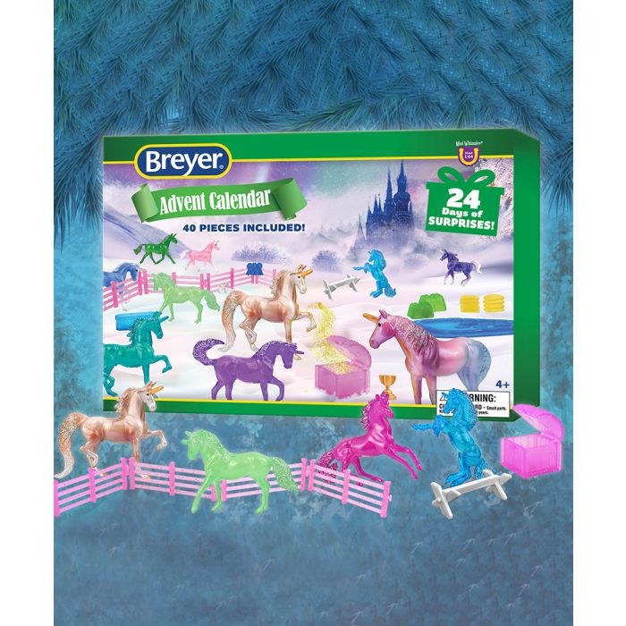 Breyer Advent Calendar Unicorn - 2022 Holiday Collection