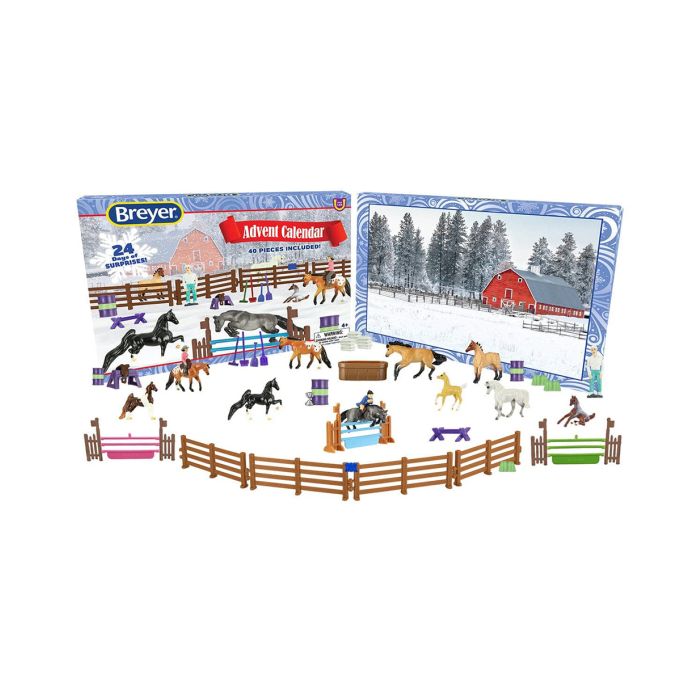 Breyer Holiday 2024 Advent Calendar Horse Play Set