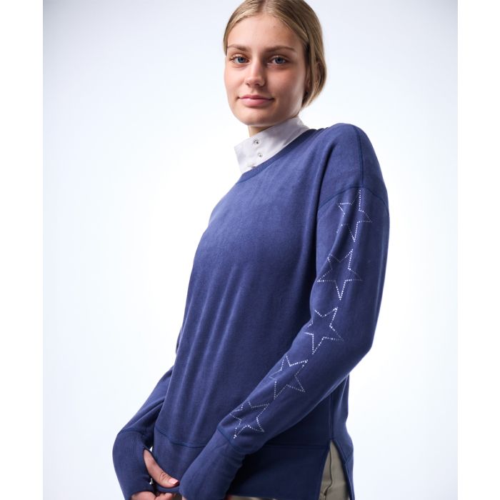 70 Degrees Ladies 5 Star Micro Crystal Iconic Luxe Crew