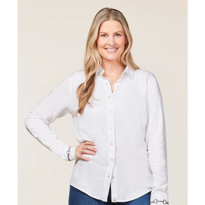 Kerrits Ladies EQL Bit N Bridle Button Up Shirt