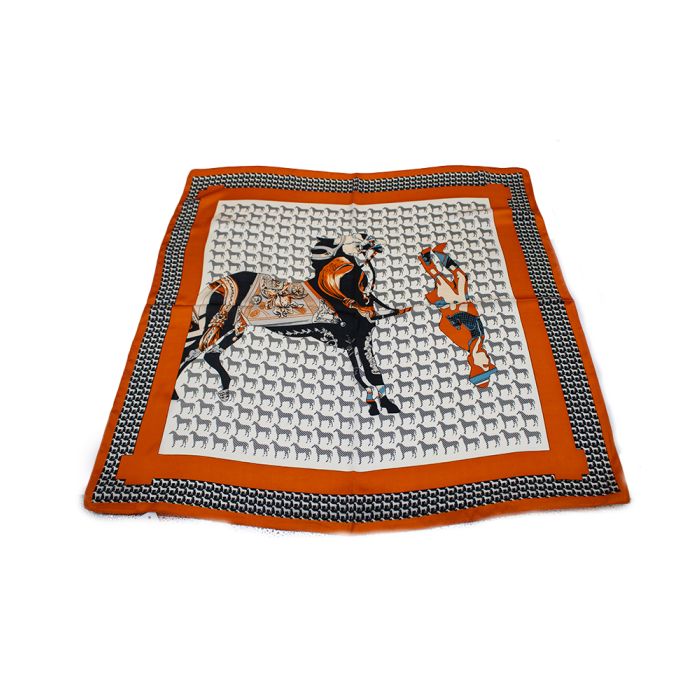 LILO Calandra Horses 27" Poly Scarf