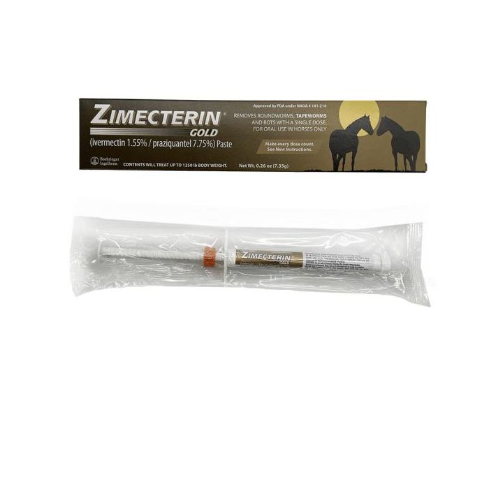 Zimecterin Gold Wormer 0.26oz