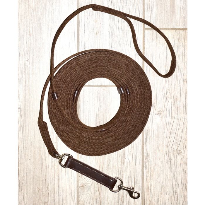 Nunn Finer Beyond Premium Lunge Line With Leather Swivel