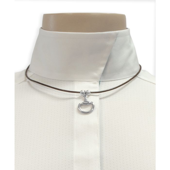 Lilo Half Bit Skinny Leather Necklace