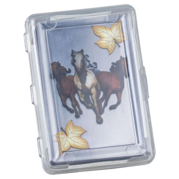 Tough 1 Transparent Horse Playing Cards