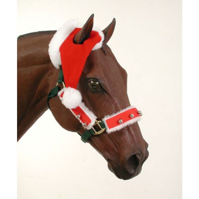 Horse One-Ear Santa Hat