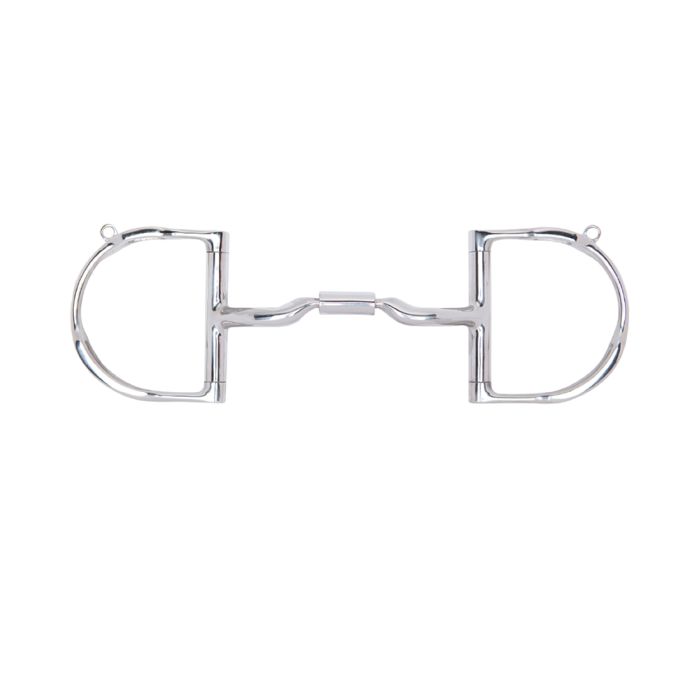 Myler English Dee W/Hooks and Low Port Comfort Snaffle MB 04