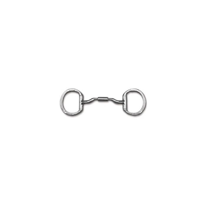 Myler Eggbutt w/ Hooks Low Port Comfort Snaffle MB 04