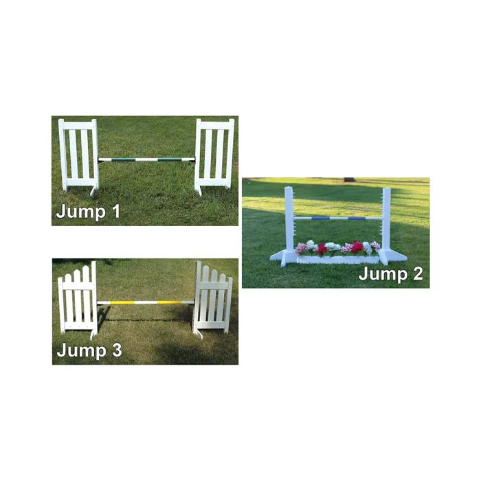 Burlingham Kid Basic Schooling Jump Course