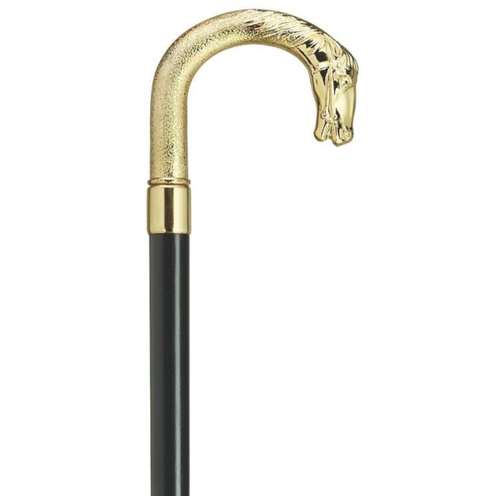 Harvy Canes Horse Head Crook Walking Stick