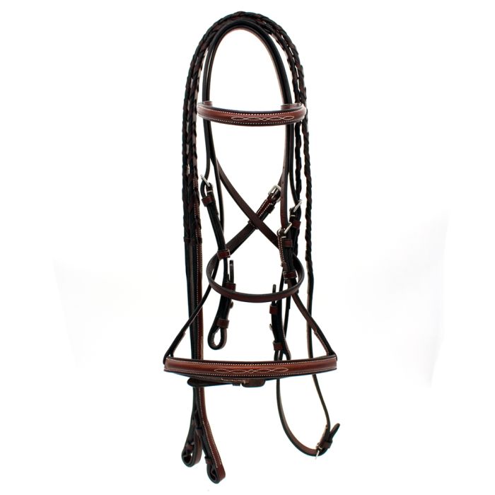 Americana Fancy Raised Bridle with Reins