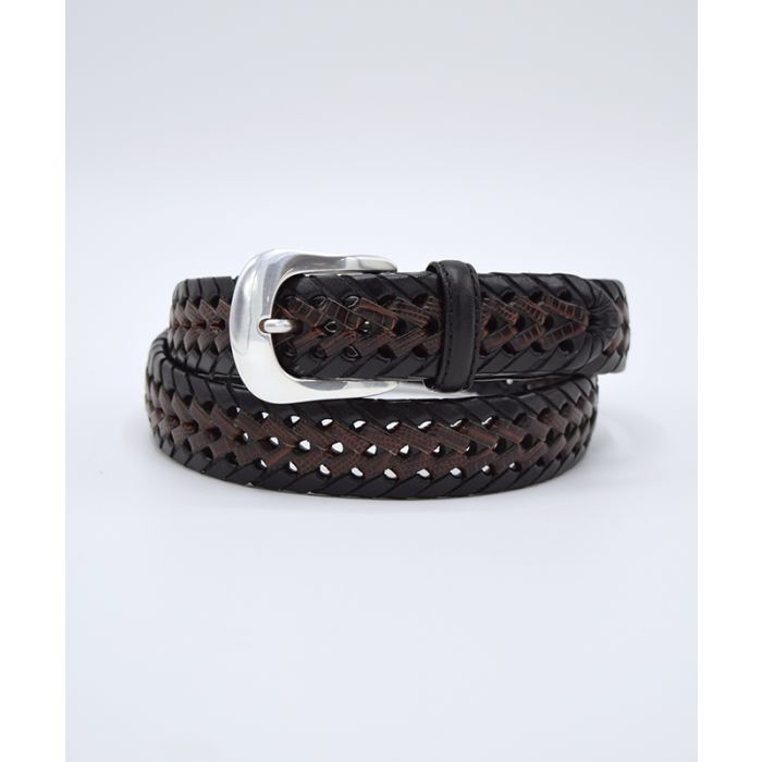Brighton Burma Woven Leather Belt
