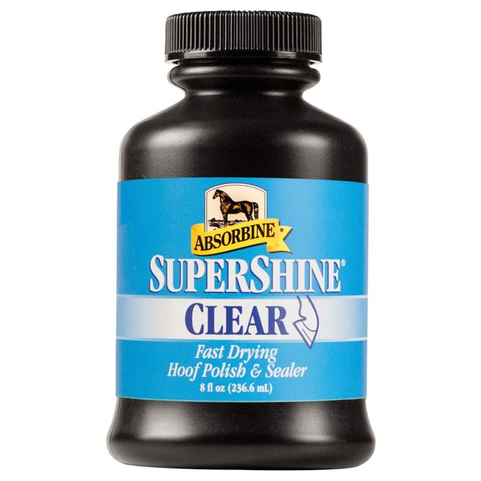 Absorbine SuperShine® Hoof Polish & Sealer - Clear (8oz)