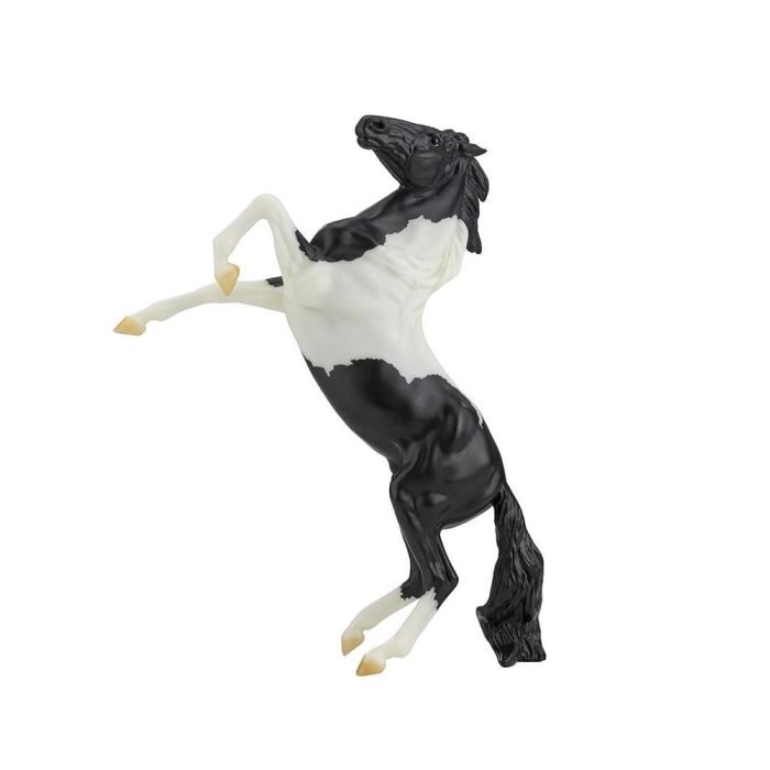 Breyer Black Pinto Rearing Mustang