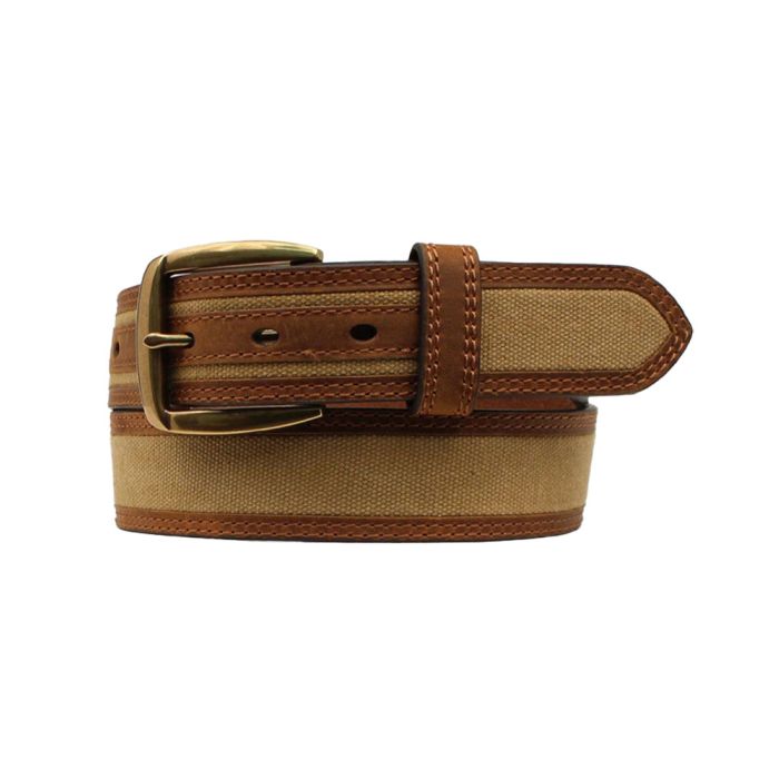 Ariat Men's Canvas Inlay Belt