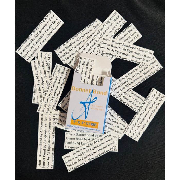 AJ Equestrian Bonnet Bond 1" X 3" Securing Tape (50pc Box)