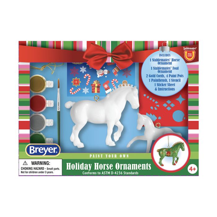 Breyer Holiday 2024 Paint Your Own Ornament Kit