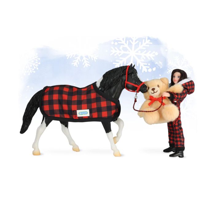 Breyer Holiday 2024 Pony Pajama Party Playset