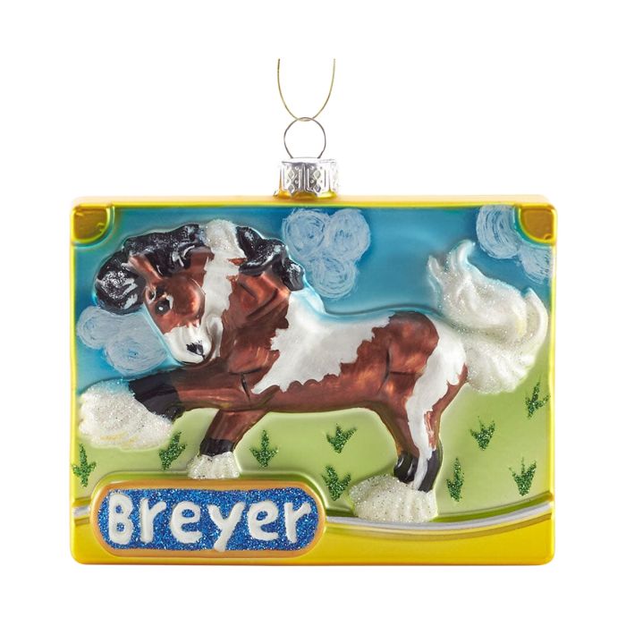 Breyer 2025 Blown Glass Holiday Collection Ornament