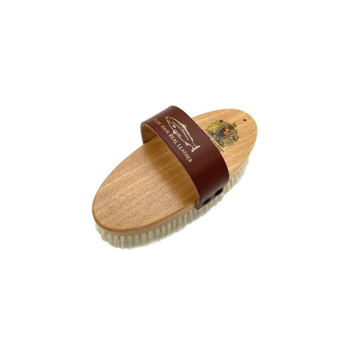 Medium White Goat Hair Brush