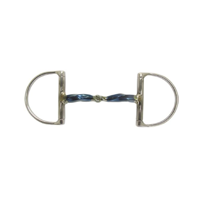 Bombers Classic Dee Snaffle Square Twist Bit