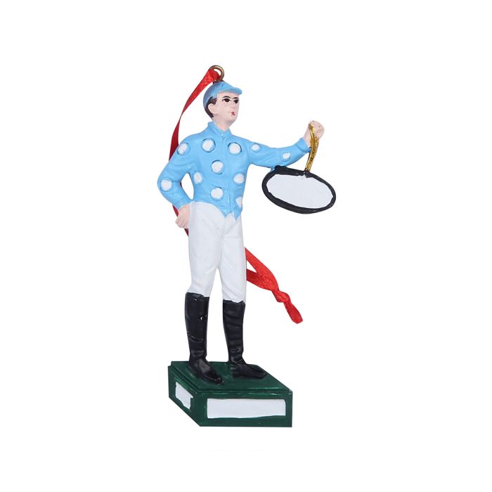 Barrel Down South Jockey Ornament