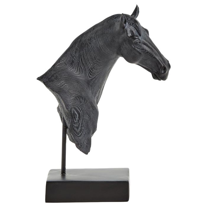 Two's Company Horse Bust Sculpture (13" Tall)