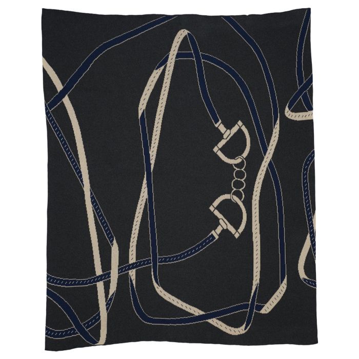 In2Green Equestrian Tack Throw Blanket