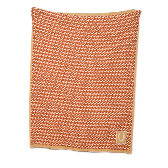 In2Green Eco Lucky U Equestrian Throw Blanket