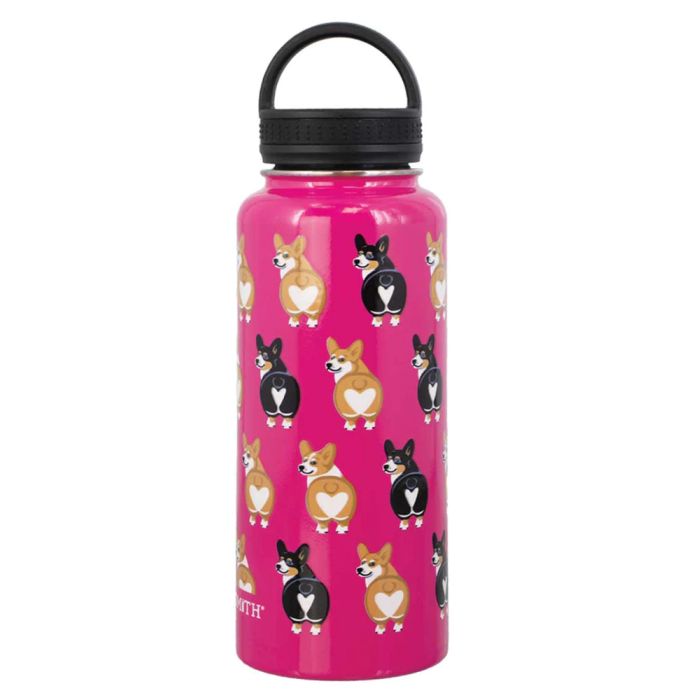 Socksmith Metal Water Bottle - 32Oz