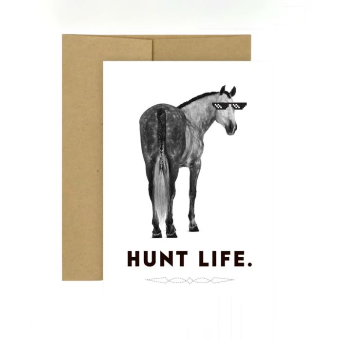 Hunt Seat Paper Co. Greeting Card (4"X6")