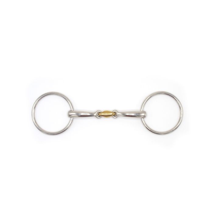 Smith Worthington Loose Ring Snaffle with Curved Mouth and Wafer