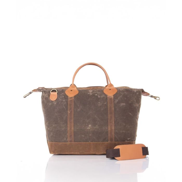 Waxed Canvas Weekender Duffle