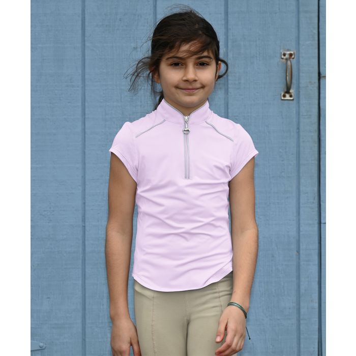 Chestnut Bay Youth Shirt Short Sleeve Performance Rider Skycool