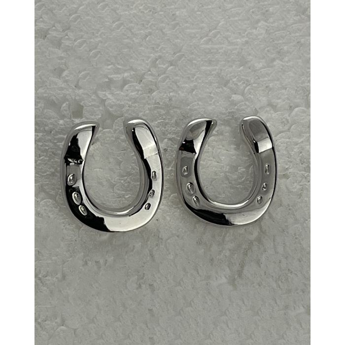 Michel McNabb Horse Shoe Earrings Posts